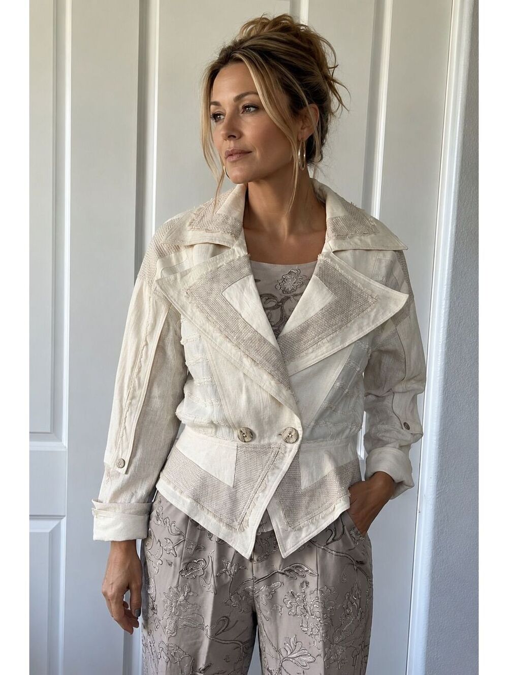 IIF Textured Statement Jacket - Picture 2 of 2